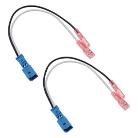 VGOL 2 Adaptateurs de Lot de Haut-Parleur de Voiture Connecteur de Haut-Parleur Faisceau de Câbles Pièce de Rechange Compatible 