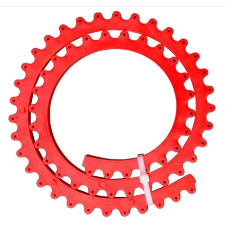 Qezodsx 1 Pièce Profilage de Bande en Bois Spéciale en Forme de Bande de Profilage Courbe Flexible Gabarit Guide Outils Auxiliai