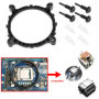 eMagTech Kit de Montage Support de Refroidisseur de Processeur Compatible avec Intel CPU Socket LGA1700 1200 775 1150 1151 1155 