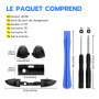 Mcbazel Boutons de Remplacement LB RB, Boutons de Pare-chocs avec Kit de Tournevis T6 et T8, Kit de Réparation LB RB LT RT Compa