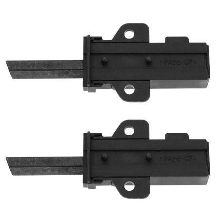 eMagTech 1 Paire de Balais de Charbon avec Support 4006020152 481281719419 Compatible avec AEG Compatible avec Electrolux Compat