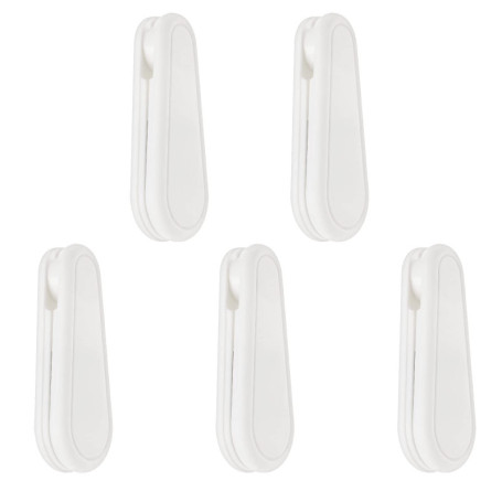 ECSiNG 5pcs Poignées de Stores Cordon de Rideau Poids Corde de Traction Pendentifs pour Stores Enrouleurs Verticaux Rideaux Vole