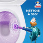 Canard WC Fresh Disc Fraîcheur Lavande - Bloc WC Sans Cage Nettoyant - Nettoie à 360° - Nouvel Emballage 100% Carton - 1 Applica