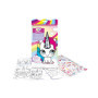 CRAYOLA 7483 Set Couleur et Peinture Licorne avec Autocollants, Activité Créative Cadeau pour Enfants, Âge 6+ Multicolor 21x21 c