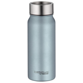 THERMOcafe by THERMOS TC Gobelet bleu mat 0,5 l, acier inoxydable, isotherme, anti-fuite, chaud 9 h, froid 18 h, passe au lave-v