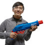 Nerf Alpha Strike Big Cat DB-2 Blaster, Double Baril, Tire 2 fléchettes dans Une rangée, Comprend 8 fléchettes Officielles Nerf 