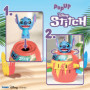 TOMY Jeu d'action Disney Pop Up Stitch - Jeu Familial Amusant pour Garçons, Filles Et Adultes - Jouet Stitch pour Enfants D'âge 