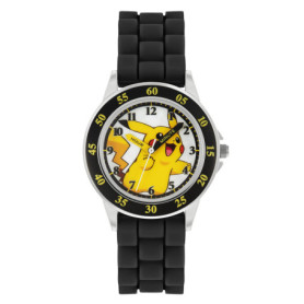 Pokémon Unisexes-Enfants Analogique Quartz Montre avec Bracelet en Silicone POK9048