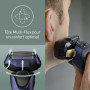 Panasonic Series 800 ES-LV67 Personalcare Rasoir 5 Lames dont 2 de finition externes Wet & Dry 4 accessoires 51 min d'autonomie 