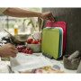 Joseph Joseph Duo Icon Lot de 4 planches à découper à code couleur avec support de rangement Multicolore