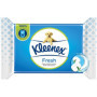 KLEENEX Fresh - Papier Toilette Humide (12 paquets de 42 feuilles) - jetable dans les toilettes - 100% fibres naturelles - sans 