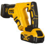 DeWalt Scie Sabre Compact Brushless XR 18V 5 Ah - DCS367P2-QW - Scie Électrique sans Fil avec Coffret TSTAK, 2 Batteries et Char