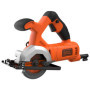Black+Decker BES510-QS Mini Scie circulaire filaire - 400W - 3600 trs/minute - Poids: 2 kg - Lame Ø85mm - 27 mm de Coupe - Livré