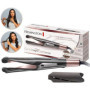 Remington Lisseur Cheveux [Multifonction: lissage, boucles & ondulations] Curl&Straight Confidence (Design twisté, Céramique Tou