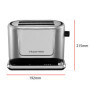 Russell Hobbs Grille Pain [Programmable] Attentiv (Fentes extra larges, Tactile, mémorisele brunissage, Tout type de pain, Surél