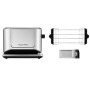 Russell Hobbs Grille Pain [Programmable] Attentiv (Fentes extra larges, Tactile, mémorisele brunissage, Tout type de pain, Surél