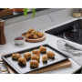 Wham F35 Lot de 3 plaques de cuisson antiadhésives 32 x 23 x 1,5 cm