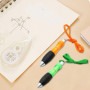 Stylo À Bille 5 Pièces Avec Lanière, Avec Recharges 5 Pièces Et Rubans Correcteurs 2 Pièces, Stylo À Bille À Pression, Fournitur