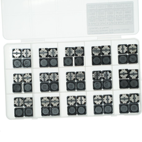 15 types x 4 pièces, total 60 pièces CDRH127 Série Inducteur de puissance blindé