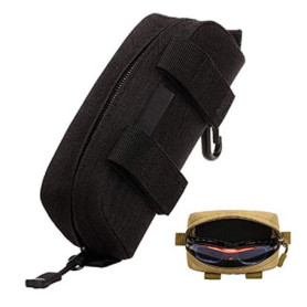 iwobi Étui à Lunettes Portable, Étui à Lunettes Homme Mini Homme pour Camping Randonnée Sport Cyclisme Chasse Voyage Trekking Sa