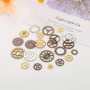 DAHI 150g steampunk antique engrenages pendentif horloge roue de roue pour l'artisanat, couleurs mélangées - Roues pour DIY Arti