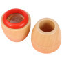OFKPO 4 Pcs Mini kaléidoscope en Bois Magical, Kaléidoscope en Bois Magique Jouet D'éducation pour L'apprentissage des Enfants