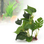 Jzhen Plante d'aquarium Artificielle de 20 cm, DéCoration Accueil Doux Plantes