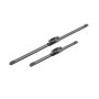 Bosch Balais d'Essuie–Glace Plats Aerotwin A422S, Longueur: 650mm/400mm – 1 Paire de Balais avant