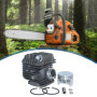 AUMEL Kit de bague de tige de piston de cylindre de 40 mm pour la tronçonneuse Stihl MS200 MS200T 020T, remplacer 1129 020 1202.