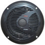 Pyle 2 PLMR60B 18 cm 180 mm Noir Double cône Haut-parleurs Waterproof pour mer Piscine Bateau hôtel pub Bar 4 ohm 75 Watt rms 15