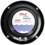 Pyle 2 PLMR60B 18 cm 180 mm Noir Double cône Haut-parleurs Waterproof pour mer Piscine Bateau hôtel pub Bar 4 ohm 75 Watt rms 15