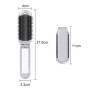 YPYMOD Brosse à Cheveux de Voyage Avec Miroir Pliable, Taille de Poche, Miroir de Poche, Brosse Cheveux Pliable pour Salle de Sp