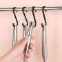 Eupneicu 12 Pièces Crochets En S, Crochet Multifonctions, Crochets De Suspension Métallique Pour Cuisine, Salle De Bain, Chambre