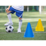Anlising Football Cônes de Signalisation, 15PCS Barrières de Football, 18CM Cônes de Marquage de l'Espace, Plots de Marquage, Cô