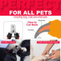 OCBA Coupe Ongles pour Chien Professionnel et Sécurisé Coupe Griffe pour Chien avec Lime à Ongles pour Petites, Moyennes et Gran
