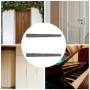 2 Pièces Charnière à Barre de Piano en Acier Inoxydable,Pour Pianos, Meubles, Portes d'Armoire et Armoires de Bateau,Robuste et 