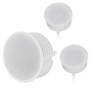 HCFEI 3x Module LED 5W Ultra Plat ø50x22 mm pour Spot de Plafond & Encastrable, Blanc chaud 2700K 230V, Remplace Lampe GU10 MR16