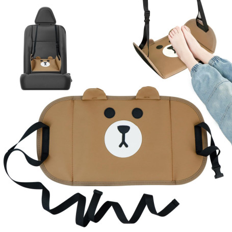 Repose Pieds Avion Enfant, Enfants Extension Siège pour AUTO, Hamac Pied, Portable Pour Voyages En Avion, Lit Voyage Jeunes Offr