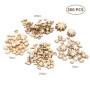 TAIYOU 300 Pièces Tranches Bois Naturel Embellissement Tranches Taille Mixte Embellissement pour Artisanat Bricolage Décoration 