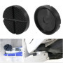 Lot de 2 supports universels en caoutchouc pour cric - Pour cric - Tapis en caoutchouc - Noir