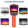 Caméra d'imagerie thermique, imageur thermique infrarouge portable à résolution 220x160 IR avec écran d'affichage couleur de 3,5