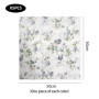 Lot de 5 tissus à coudre, en coton imprimé, patchwork, couture de tissus pour patchwork, tissus de bricolage