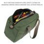 1 Sac À Outils De Jardin, 1 Bandoulière, Sac Organisateur D'Outils, Sac Fourre-Tout Multifonctionnel, Sac De Rangement Pour Outi