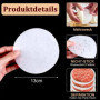 Lot de 500 feuilles de papier ciré anti-adhésif pour hamburgers, 13 cm, papier ciré, anti-adhésif, papier de séparation pour ham