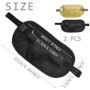Ceinture d'argent dissimulée 2 pièces, Sac de Taille de sécurité antivol, élastique réglable, étanche, pour sport, Voyage, pour 