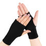 2 Ensembles De Gants Sans Doigts De Protection Solaire, Gants Sans Doigts, Gants Courts Élastiques À Demi-Doigts, Adaptés À La P