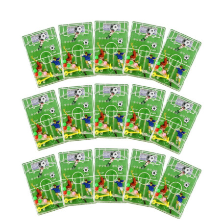 TAFACE Lot de 15 jouets de football à flipper - Pour garçons et filles - Cadeau d'anniversaire - Jeux de fête