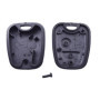 ANGOFIZ Coque Clé Télécommande Compatible avec Peugeot 106 107 206 206CC 206 Break SW 207 306 406 +Lame Vierge NE73 + 2 Boutons 