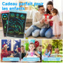 JOEAIS Tablette Dessin Enfant 2 Pack, Tablette Graphique De 12 Pouces pour Enfants, Jeux Ardoise Magique Cadeaux Parfaits pour L
