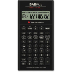 Texas Instruments BA II Plus Professional Calculatrice